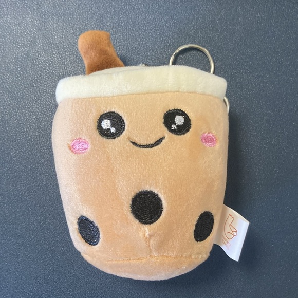 Squishmallow-Brand New Bobba Tea Tote bag & Bobba Tea Squishmallow key chain - Picture 3 of 3